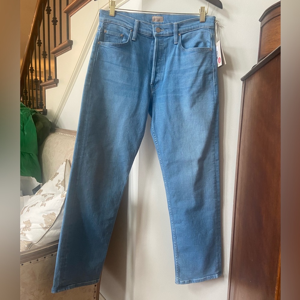 NWT Mother Going Dutch The Tomcat Flood Jeans